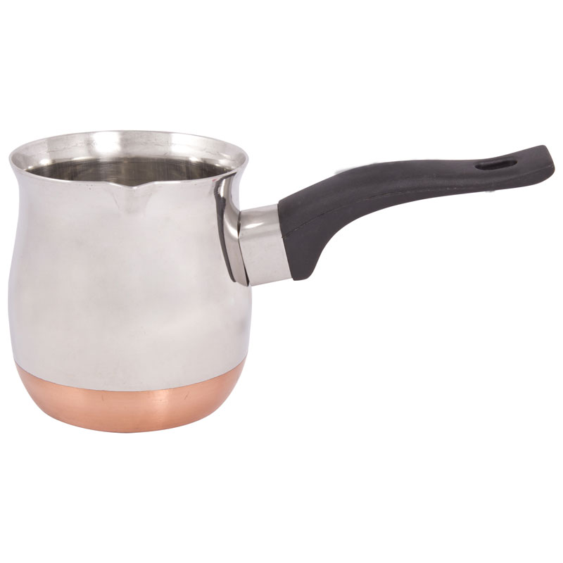 Кофеварка стальная с медным дном 450мл CW-450С /985212/