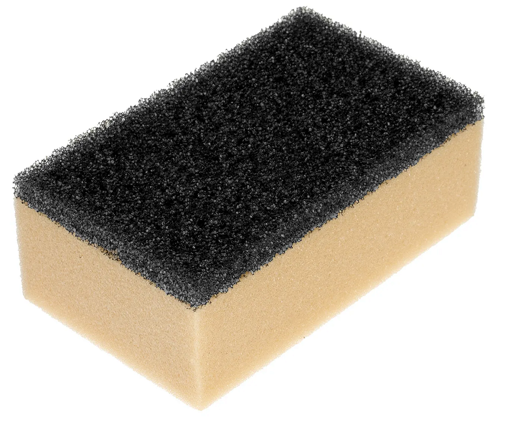 Губка комбинированная для удаления эпоксидной затирки 160х95х60 Сибртех 86839 