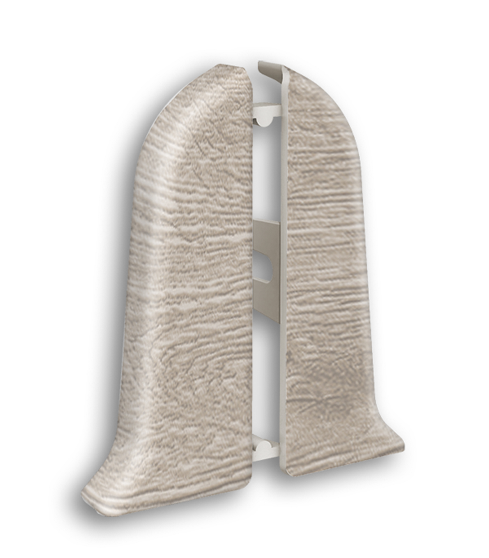 Торцевые (10 пар) для плинтуса "Идеал Классик" 55мм, 415 Дуб палена