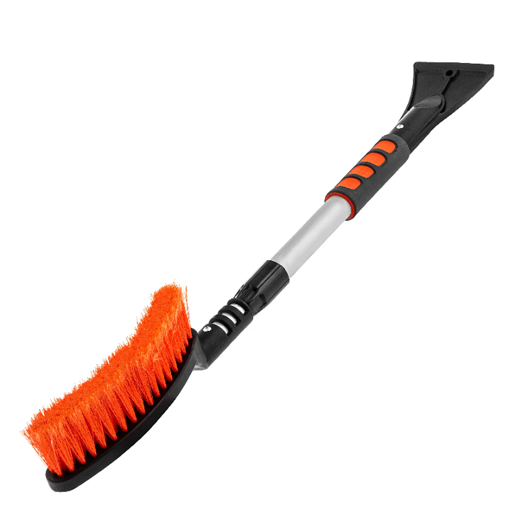 Щетка сметка пласт. Stels со скребком телескоп 725-1005мм 55304