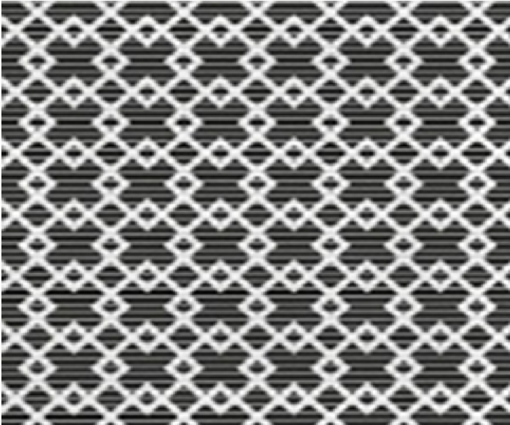 Коврик мерный ПВХ VILINA 0,65х15м Black V24