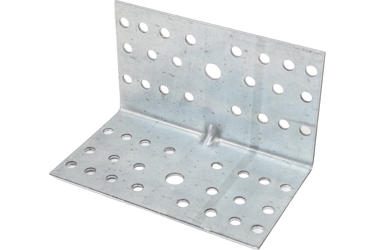 Угол крепежный равносторонний 100х60х60 1,5мм РК