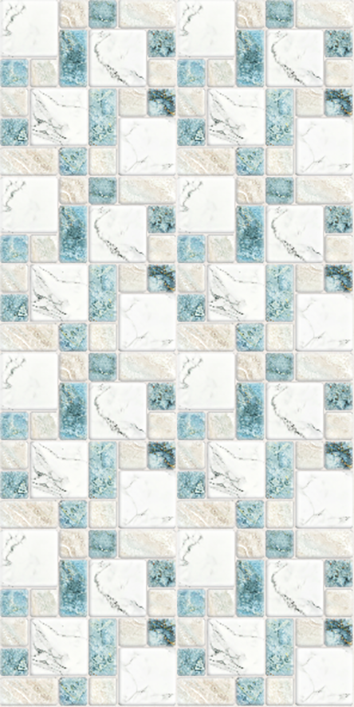 Панель ПВХ Azure mosaic фотопечать 0,25х2,7м 8262