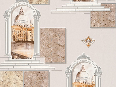 Обои бумажные моющиеся Semre 7567 0,53х10м 781607-01