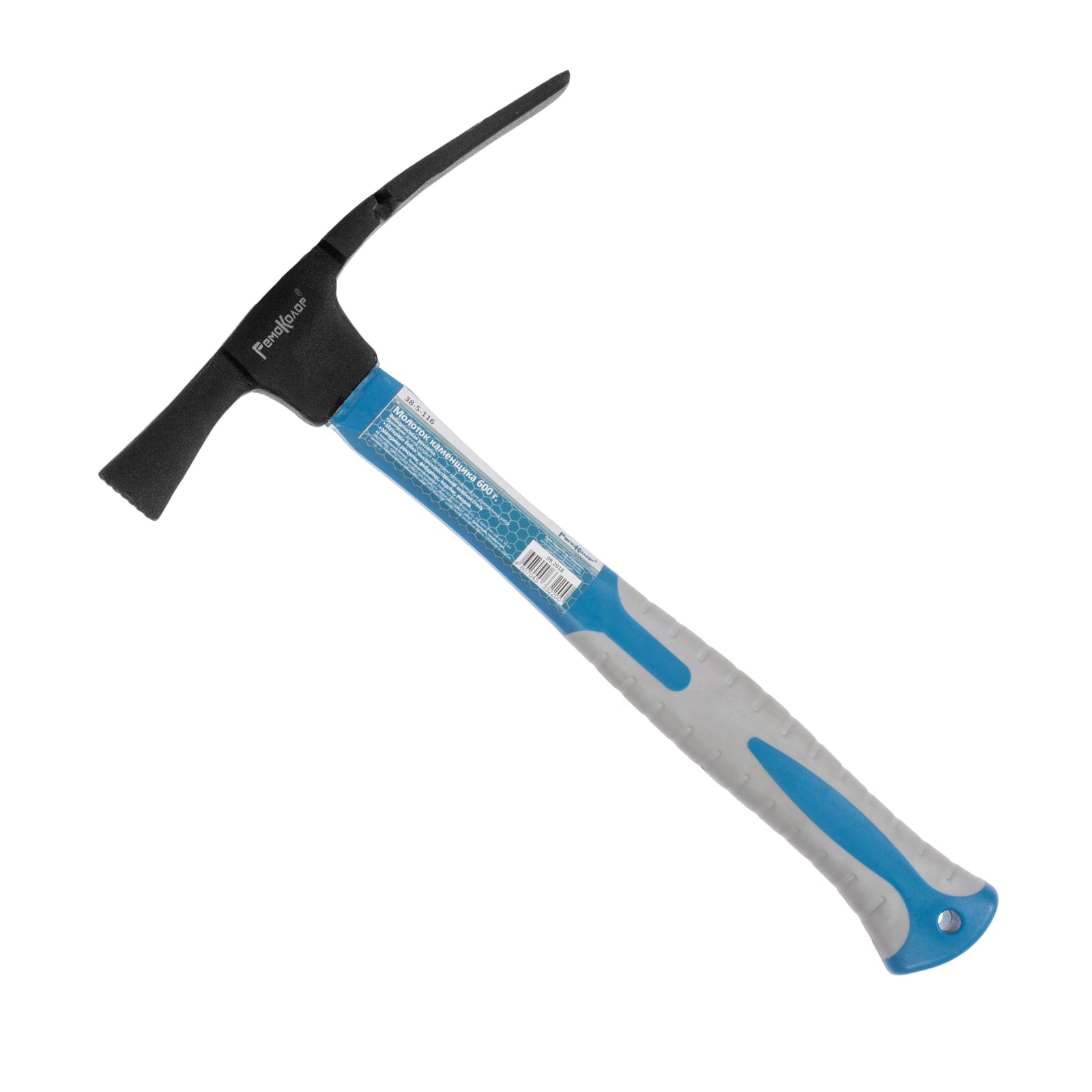 Молоток каменщика 600г фиберглассовая рукоятка (шт.) 38-5-116 - 38-5-116 - купить в АПлайн