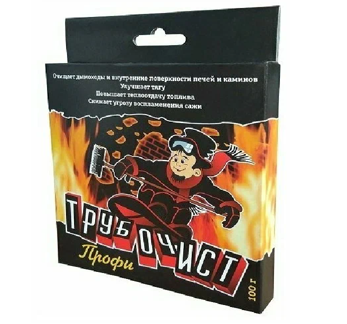 Средство Трубочист для чистки труб и дымоходов, устранения сажи и копоти, 100гр 