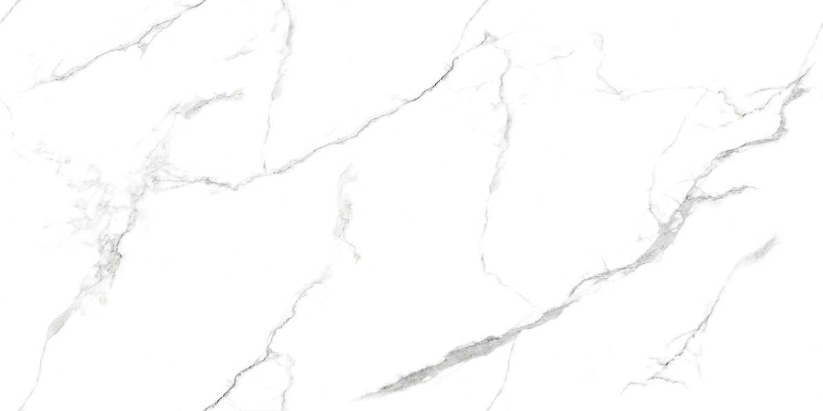 Керамогранит Statuario Wonderful белый полированный 60x120см -  - купить в АПлайн