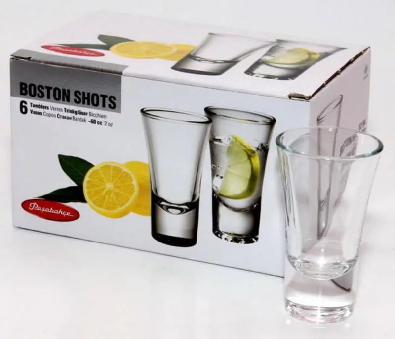 Набор стопок стекл. Бостон Шотс 6шт 40мл 52174В