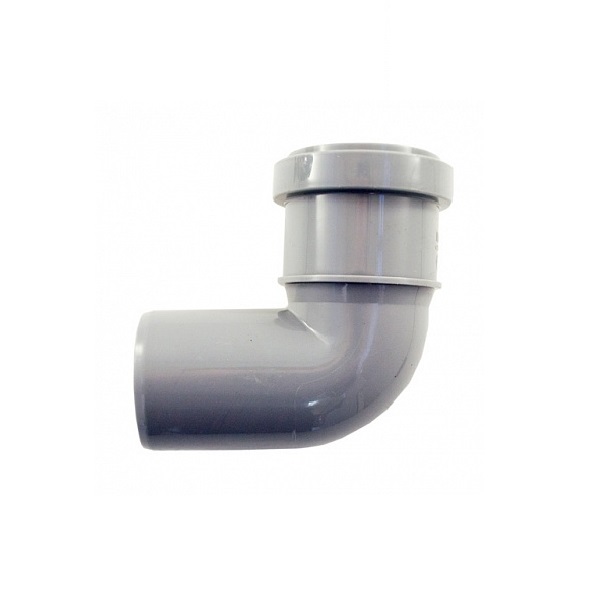 Отвод П/П серый 50 90 градусов