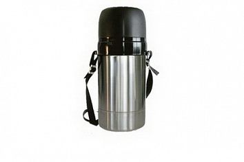 Термос 1000мл дорожный с широк.горлом, на ремне /1с657/
