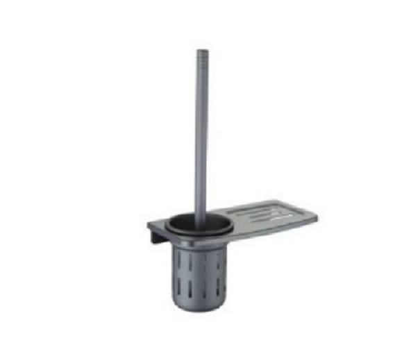 Ерш для унитаза навесеной EK серый алюминий 616