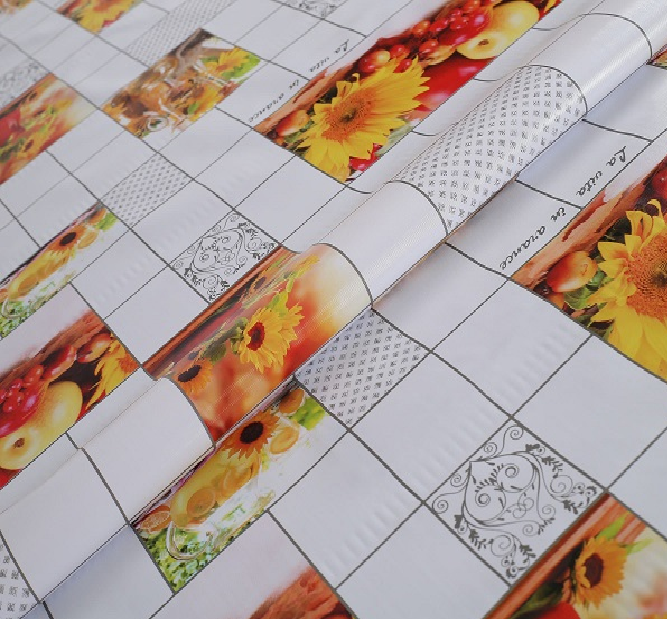 Клеенка Print на тканевой основе 1,37х20м GW-21090