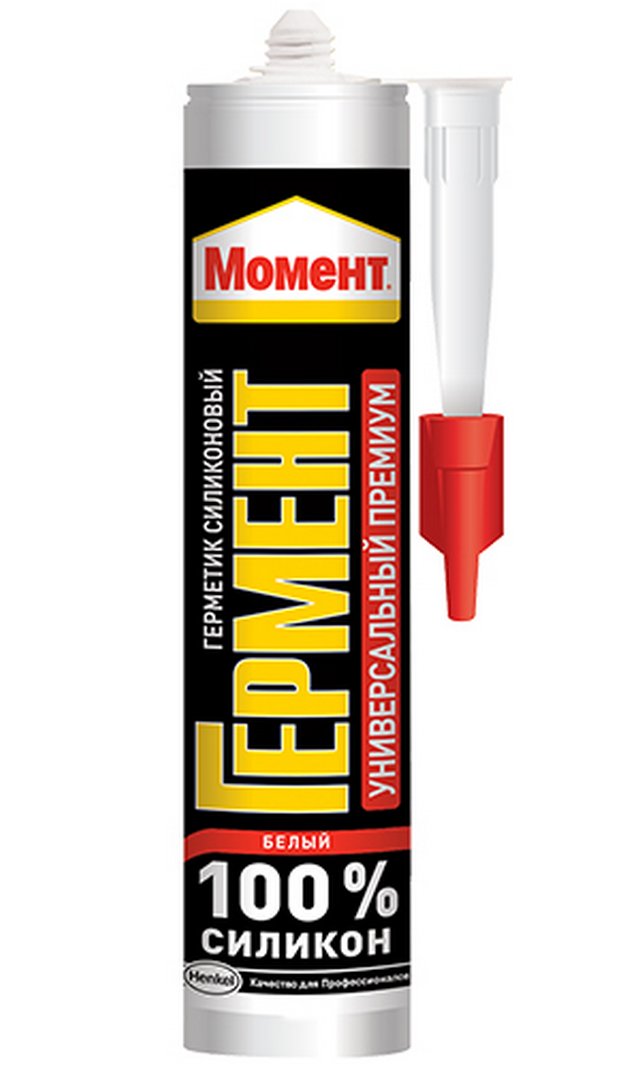 Герметик силиконовый универсальный ГЕРМЕНТ ПРЕМИУМ прозрачный 280мл /1998755/
