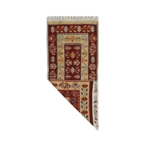 Коврик хлопковый Kilim Usak 50х80см бордовый UK 1978