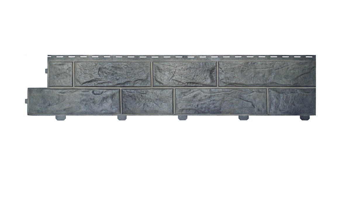 Сайдинг формованный "Альта-Профиль" Камень вулканический Хромит 3,02х0,225м / 0,77м2