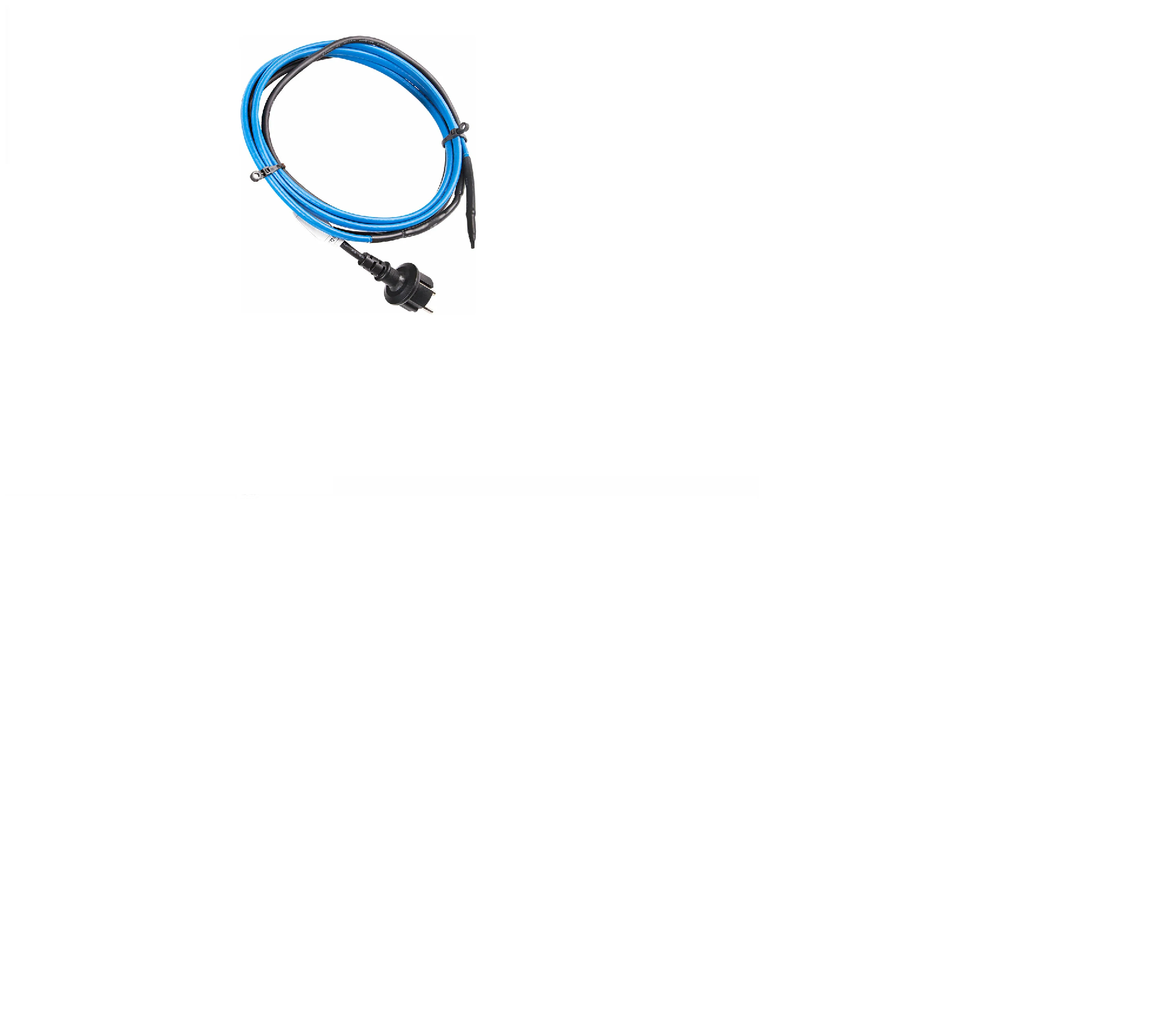 Кабель для обогрева труб саморегулируемый (на трубу) длина 2м (комплект) REXANT