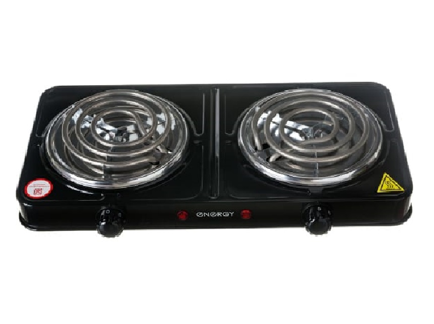 Электроплитка ENERGY EN-904В 2 конфорки черная 158967