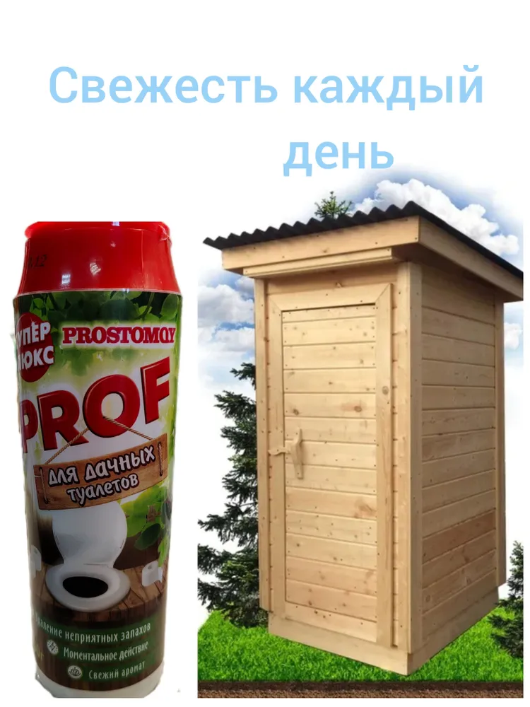 Средство чистящее Суперлюкс для дачного туалета 450г 12256