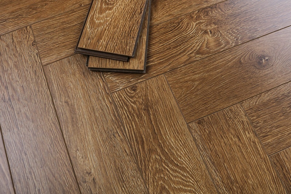 Ламинат Hessen floor "Grand Evolution" 34кл. Габон (FP006) 600х100х12мм, Фаска V (22)