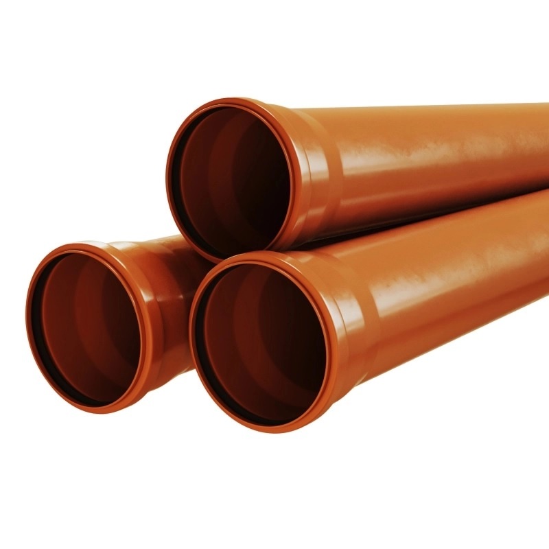 Труба канализационная ПВХ рыжая 110х3,4 0,5м  557931- купить в АПлайн