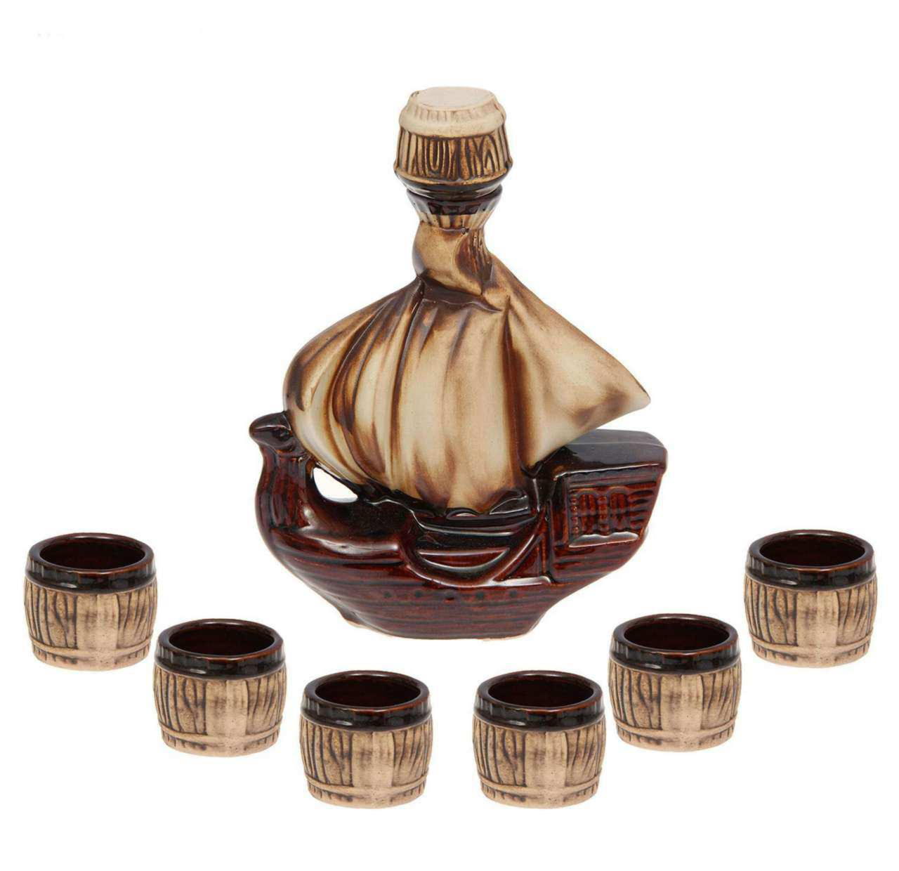 НАБОР КЕРАМ. ДЛЯ НАПИТКОВ (7ПР) ПАРУС /СЛ 423/