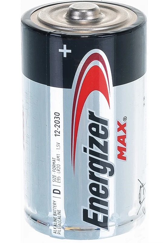 Элемент питания D алкалиновый (LR20) Energizer Max, блистер 2шт.457- купить в АПлайн