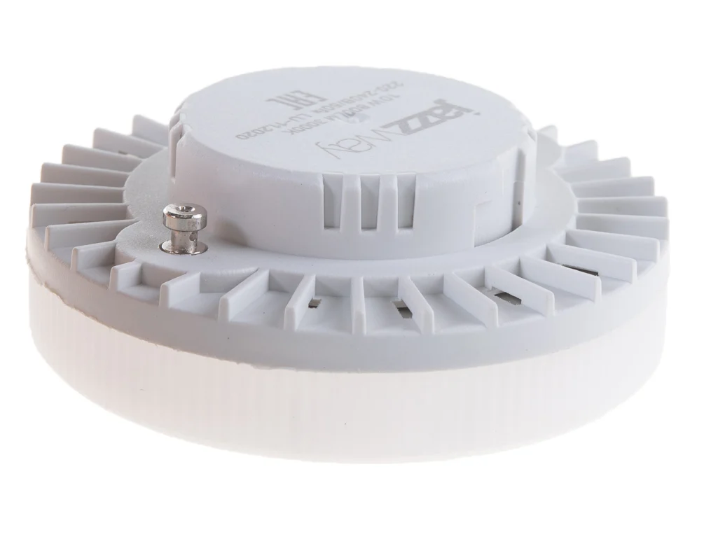 Лампа светодиод. GX53 "Jazzway" 10Вт 3000K теплый свет матовая