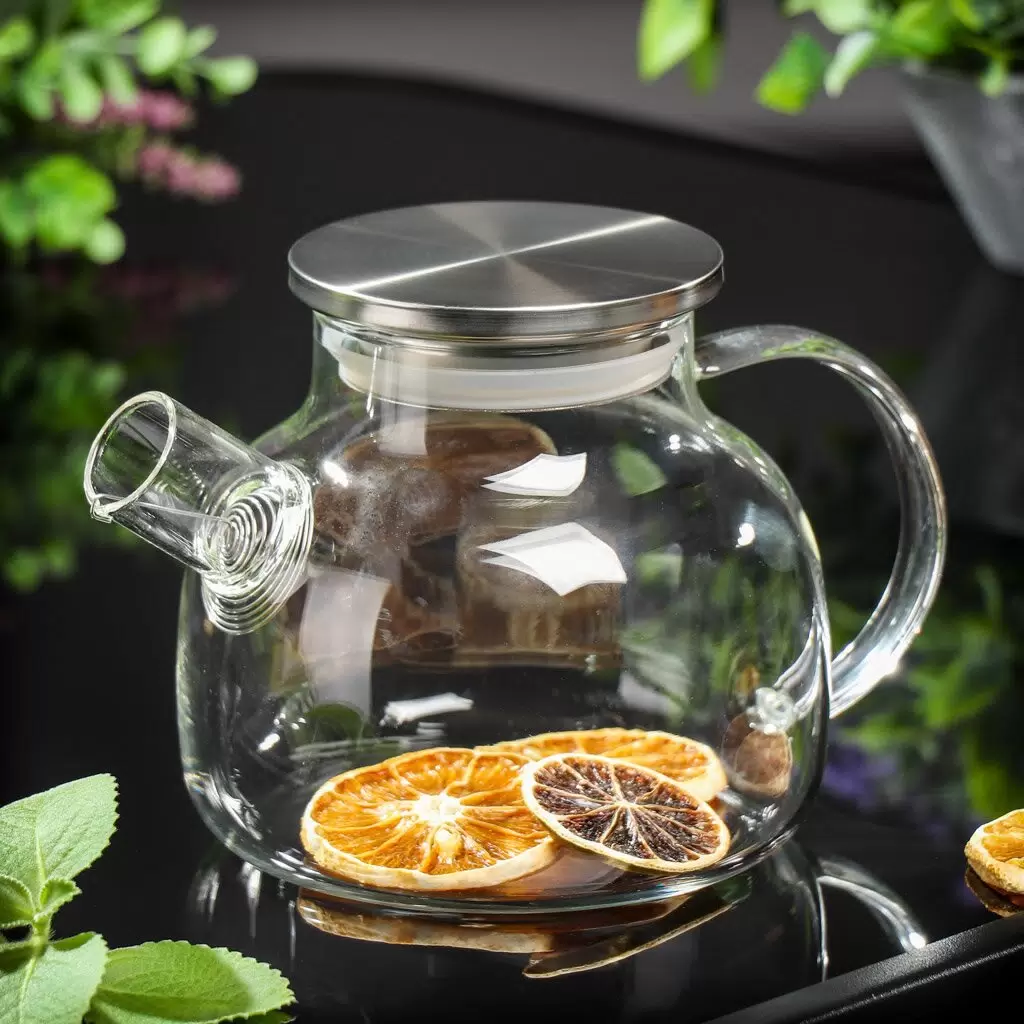 Чайник заварочный стекл. Daniks 0,6л Y4-6131 423124