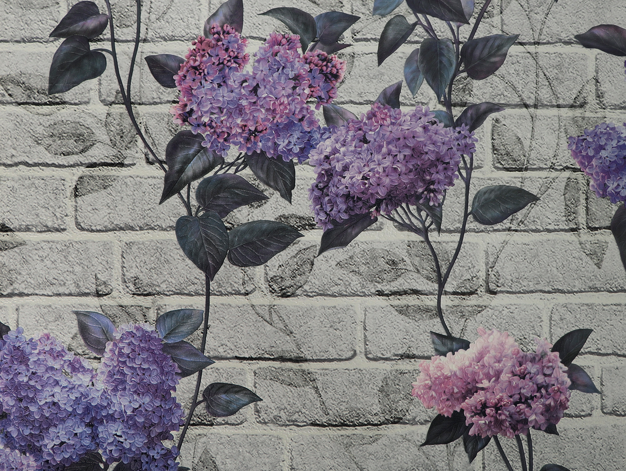 Обои виниловые на бумажной основе Elysium Сирень 0,53х10м 906403