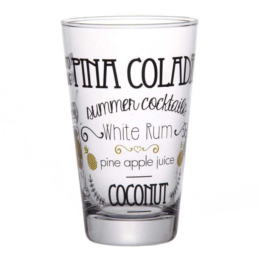 Стакан стекл. Саммер Коктейлс 395мл 42877SLBD10 - 42877SLBD10 - купить в АПлайн