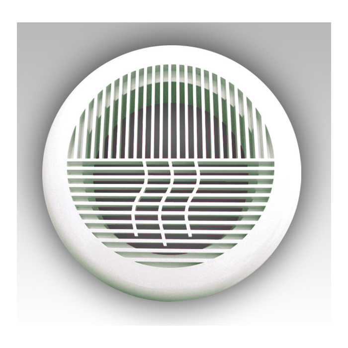 Решетка вентиляционная ERA D164 с фланцем D125 12,5РПКФ 