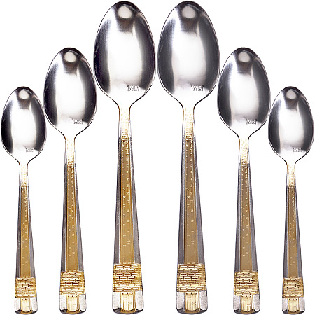 Набор чайны ложек 6пр.1,9мм нерж. 25729-1 