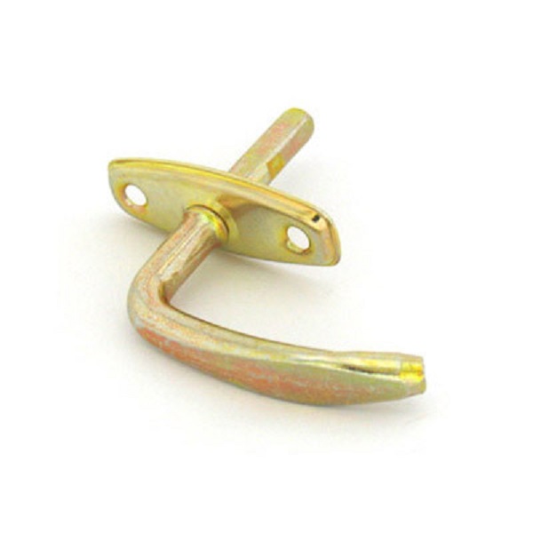 Завертка оконная р-1/ желтый цинк/ калуга/ ручка л-н