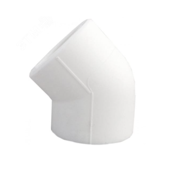 Угольник PPRC 45 градусов 50 белый -  - купить в АПлайн
