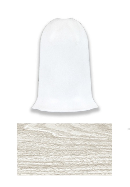 Угол нар. для плинтуса "Идеал Комфорт" 55мм (2 шт во флоупаке), 252 Ясень белый