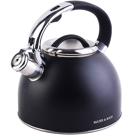 Чайник нерж. MAYER&BOCH 2,5л со свистком 30960