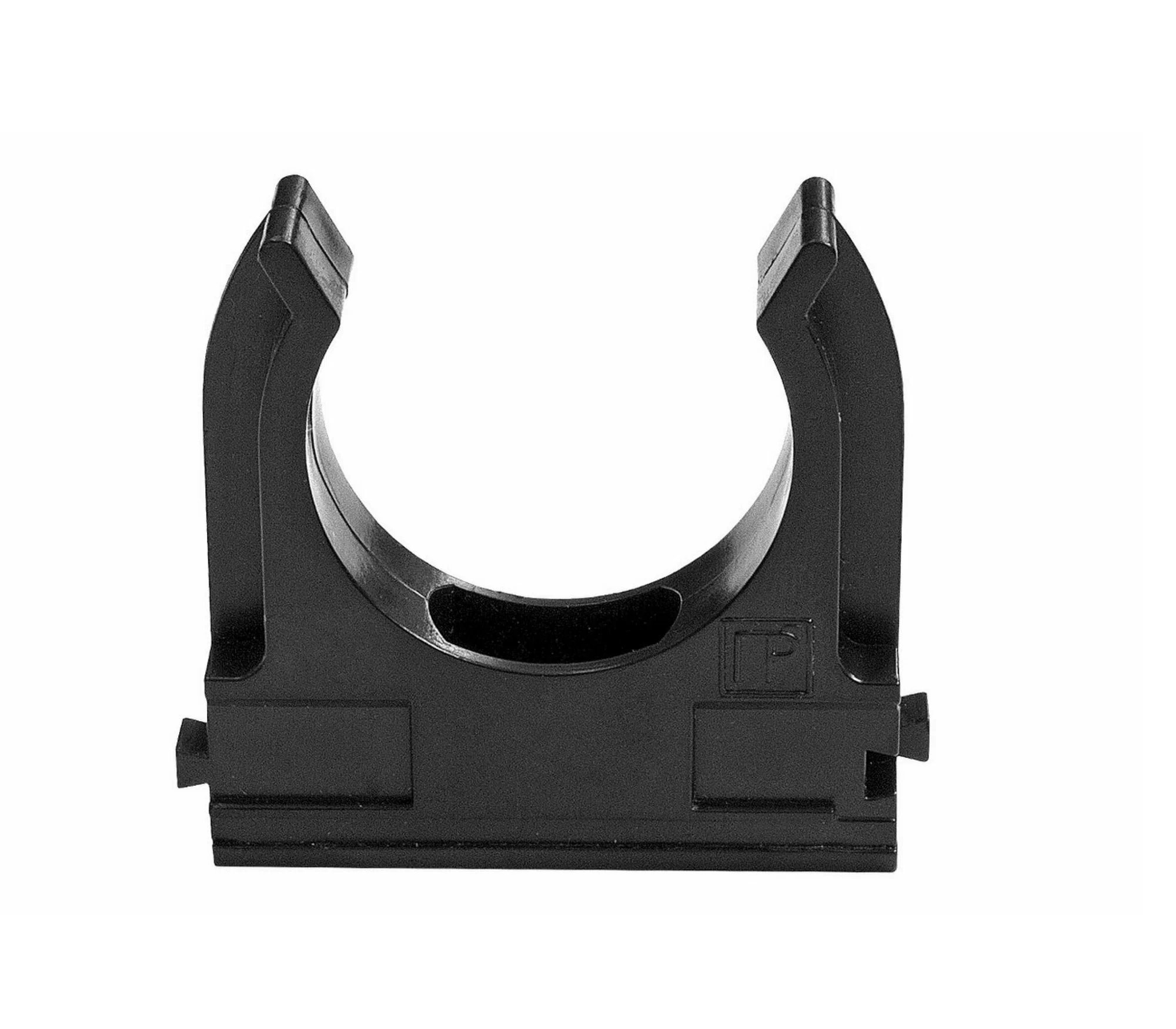 Клипса-крепеж для труб пластиковая (черная) D16мм (10шт)420052- купить в АПлайн