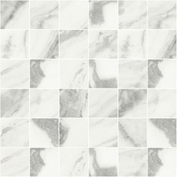 Мозаика Silver Белый 30х30см