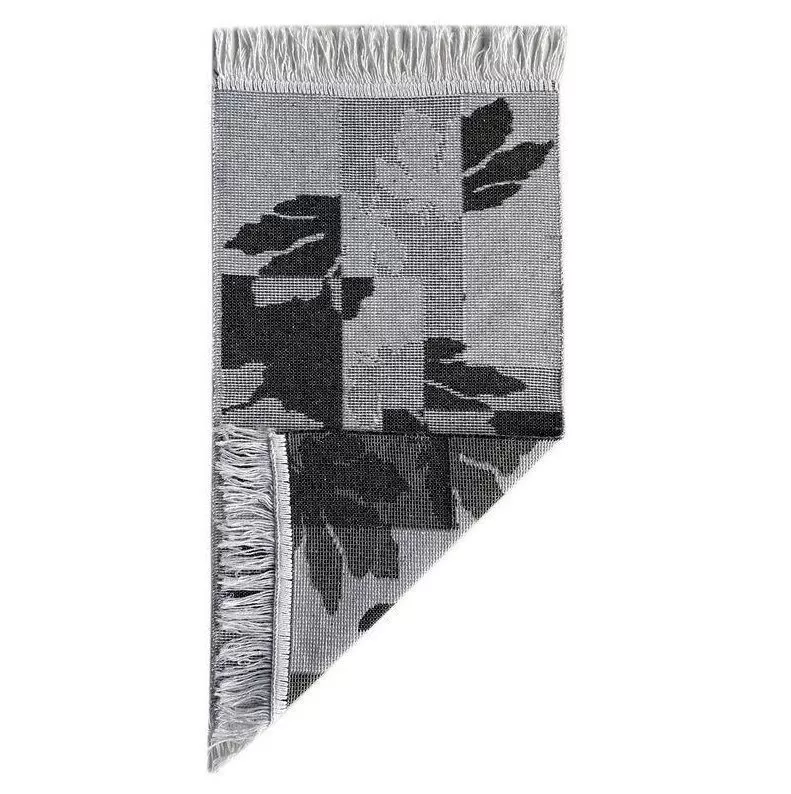 Коврик хлопковый Gracya 60х110 серо-черный S2461S2461- купить в АПлайн