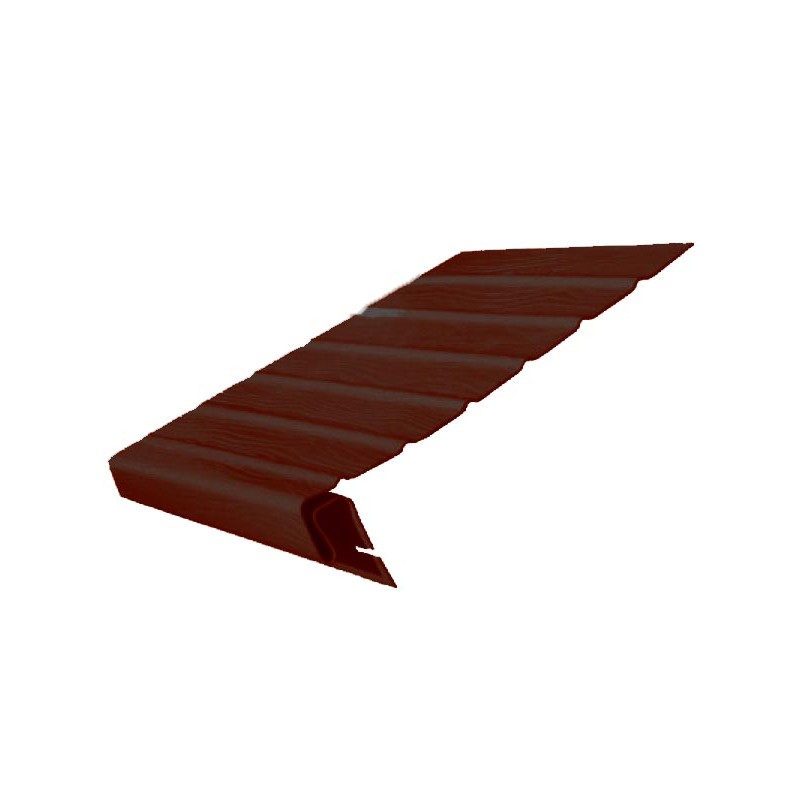 Профиль- J  к сайдингу FINEBER EXTRA  ACRYLIC с фаской могано 3,05м -  - купить в АПлайн