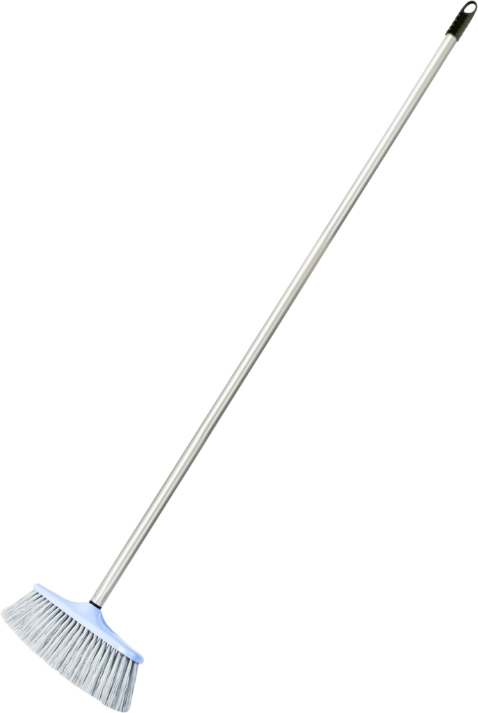 Щетка для уборки пласт. Фанго с черенком синяя С90СИН