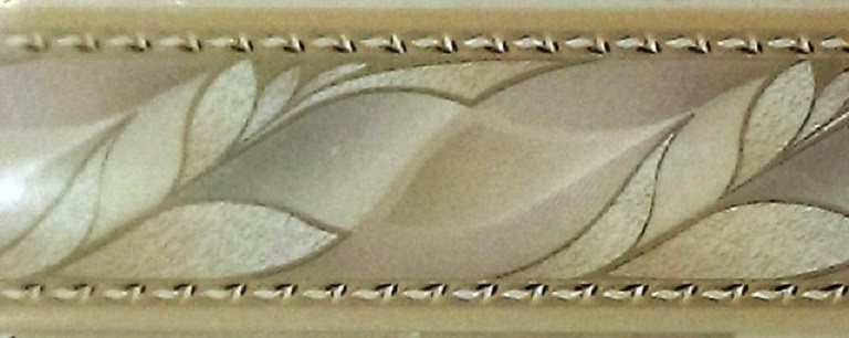 Бордюр бумажный декоративный желтый 4см (в ассортименте)