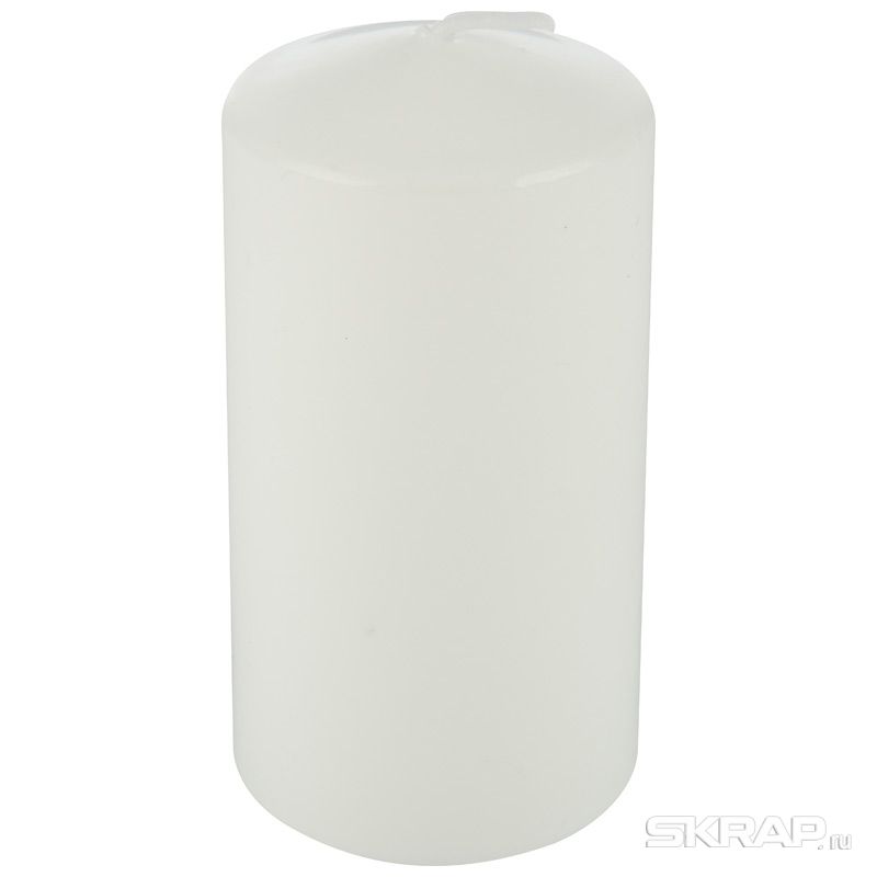 Свеча DECO 50х100 белая 7888