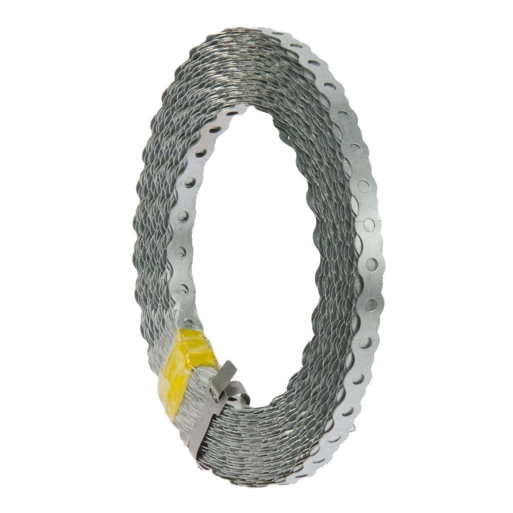 Лента монтажная перф.оцинкованная ВОЛНА 0,7х12 25м 13-0019780