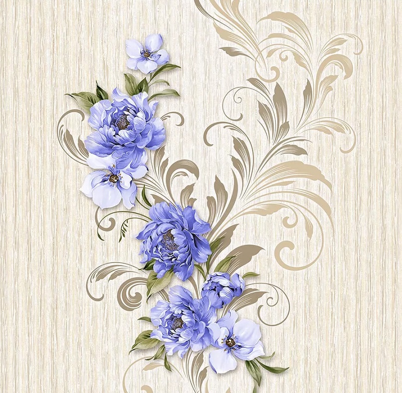 Обои бумажные симплекс Фокс Арфа 0,53х10м 11246