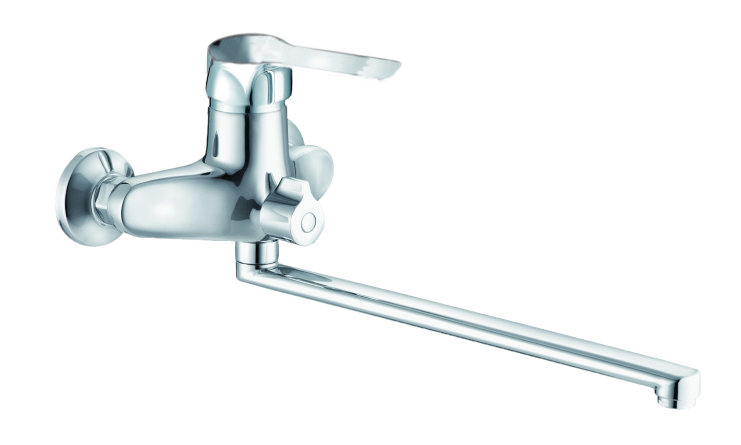 Смеситель для ванны СМС  18-А9011 одноручк.длинный излив 