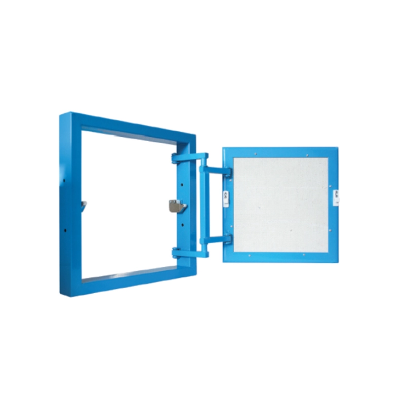 Люк под плитку LYUKER скрытого монтажа ревизионный серия K 30/30 (стальной, нажимной)