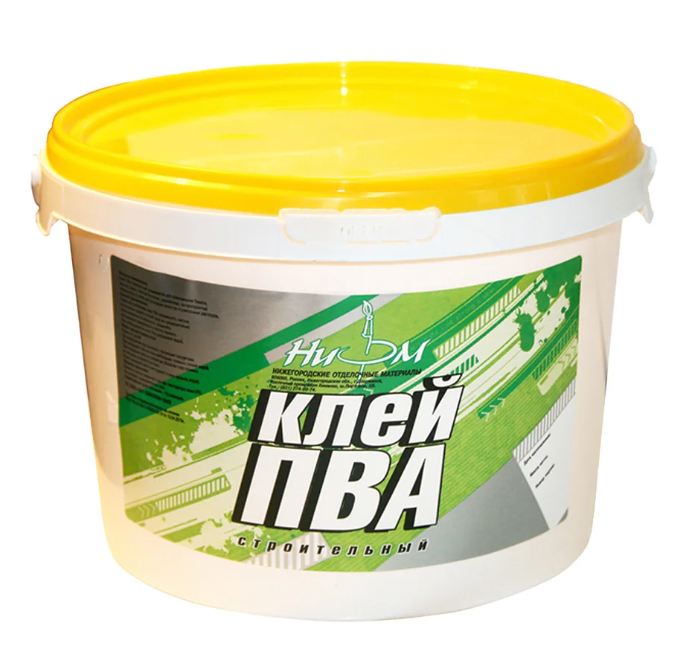 Клей ПВА НИОМ строительный универсальный 0,9кг