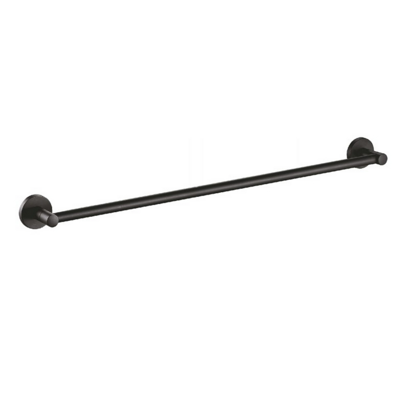 Полотенцедержатель HAIBA черный одинарный 60 см HB8701 