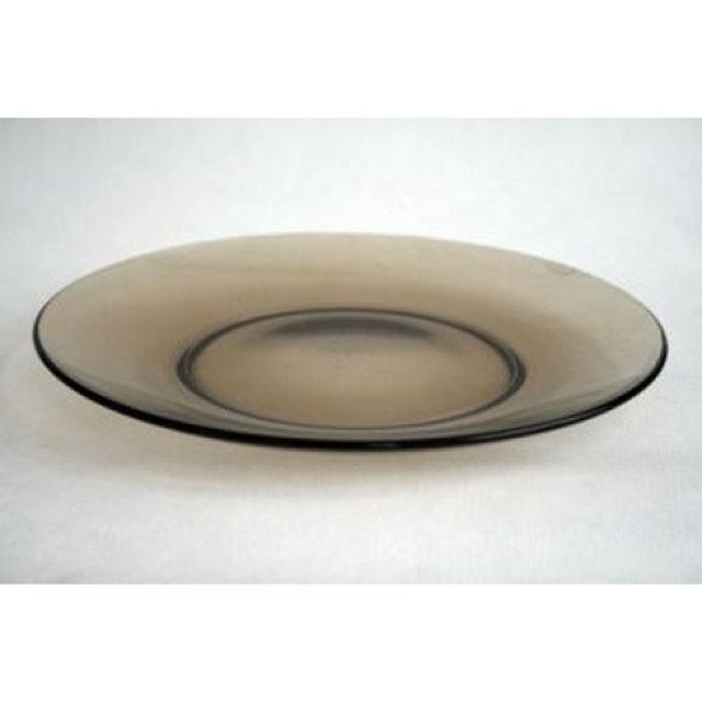 Тарелка стекл. Дымка 20-20,5см 62072